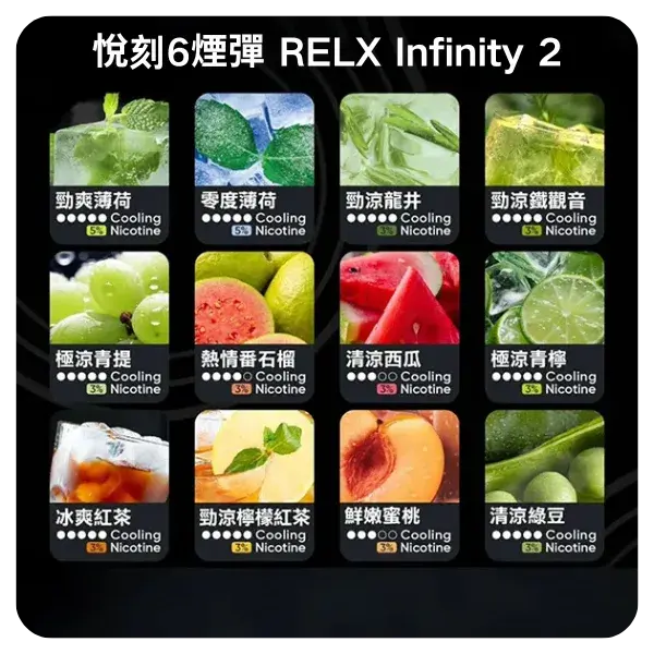 RelxInfinity2煙彈webp SP2S 台灣電子霧化器旗艦店|主機煙彈現貨專賣